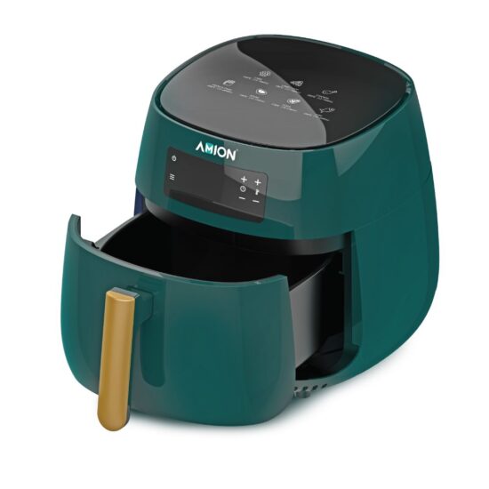 AMION AM4025AF 4 Litre Oil Free Air Fryer With 7 Recipes Preset Function on LCD Digital Screen and Nonstick Frying Pot 1 Year Warranty1400W