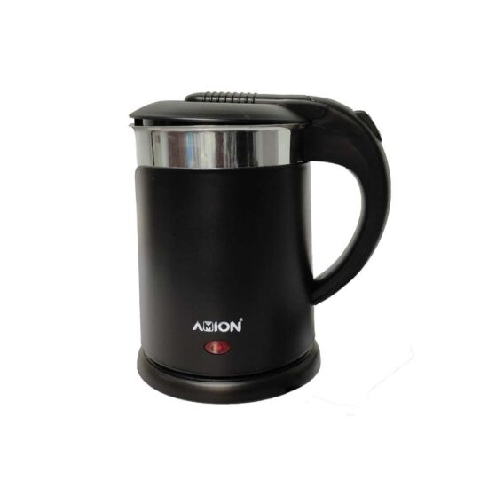 AMION AM120 LK Electric Kettle Upgraded BPA Free 1.2L Stainless Steel Tea Kettle with Auto Shut Off and Boil Dry Protection Perfect for Coffee, Tea, Beverages